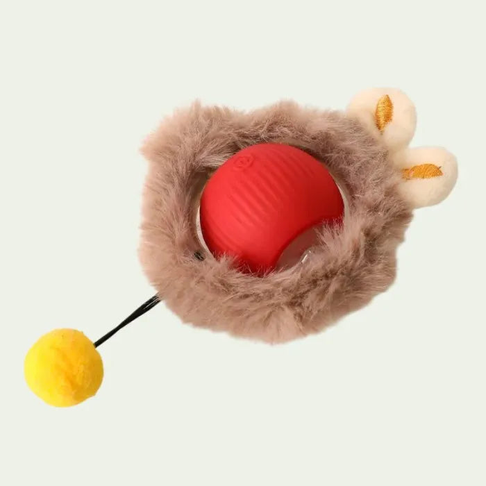 🎁 Smart Automatic Rolling Pet Ball🐱🐶: The Ultimate Self-Moving Christmas Gift! Interactive Indoor Fun & Puppy Energy Burner 🎅