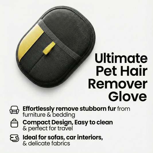 QIAWI™ Pet Hair Removal Gloves