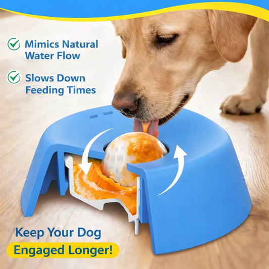Anti-Bloat Slow Feeder - Vet Recommended